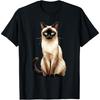 Siamkatze Meezer Herren Damen Kinder T-Shirt