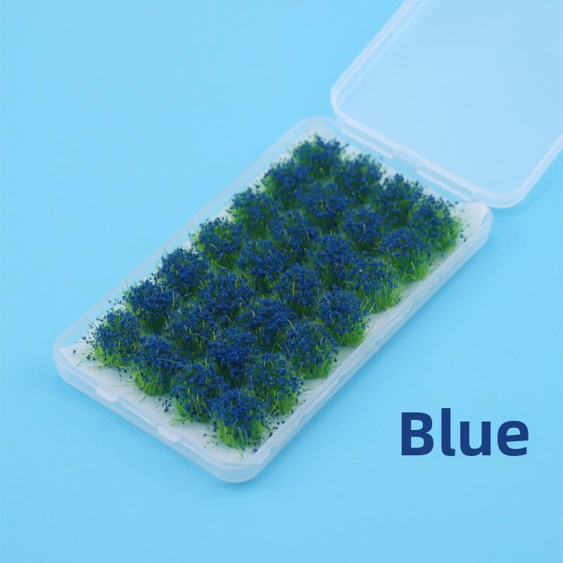 24pcs Realistic Mini Grass Clumps Dollhouse Micro Landscape Diy Garden Terrarium Diorama Building Model Landscape Accessories