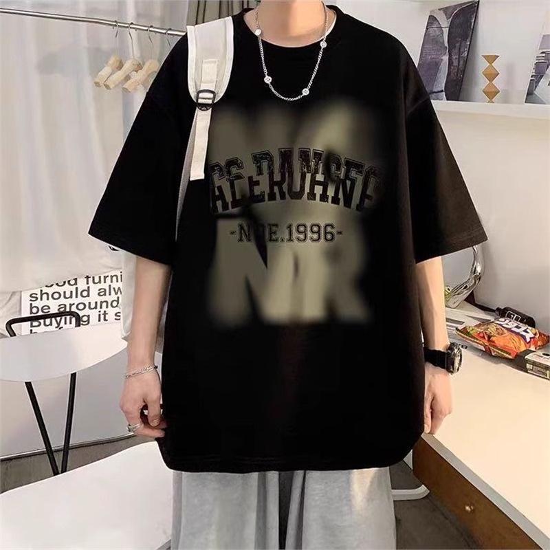 Men's Trendy Loose Casual Summer Cotton T-Shirt Set