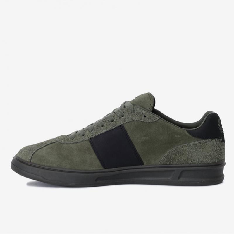 Fred Perry Men S B4 Suede SneakerS
