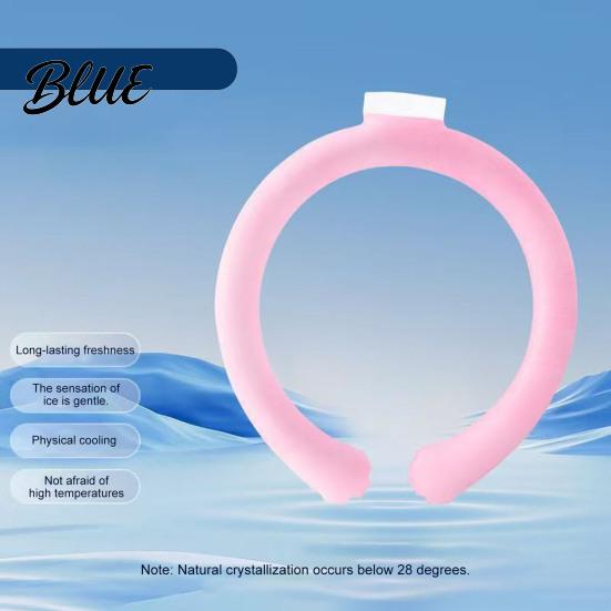 Leak-proof Cooling Tube Portable Neck Tub for Summer Lightweight Wearable Cooler