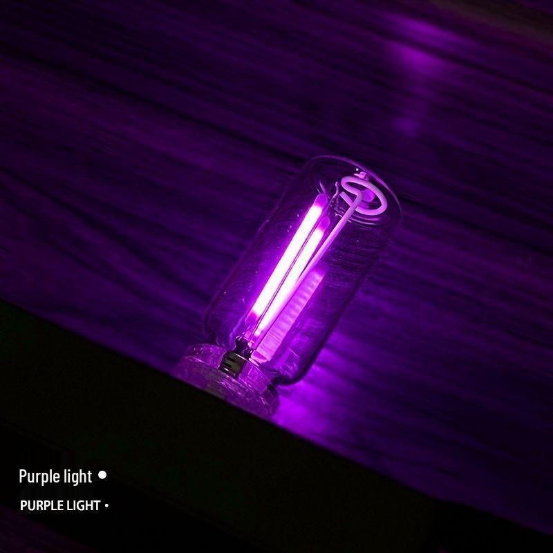 

LED Car USB Night Light: Stepless Dimming Mini Atmosphere Bottle Light