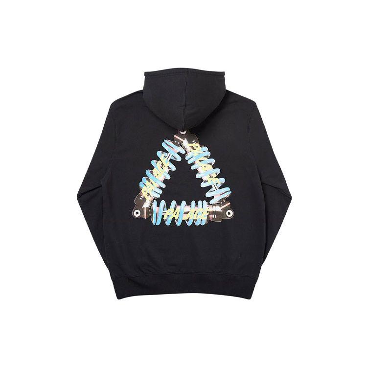 

Черные топы унисекс Palace Tri-Pumping Hood P18HD015 S