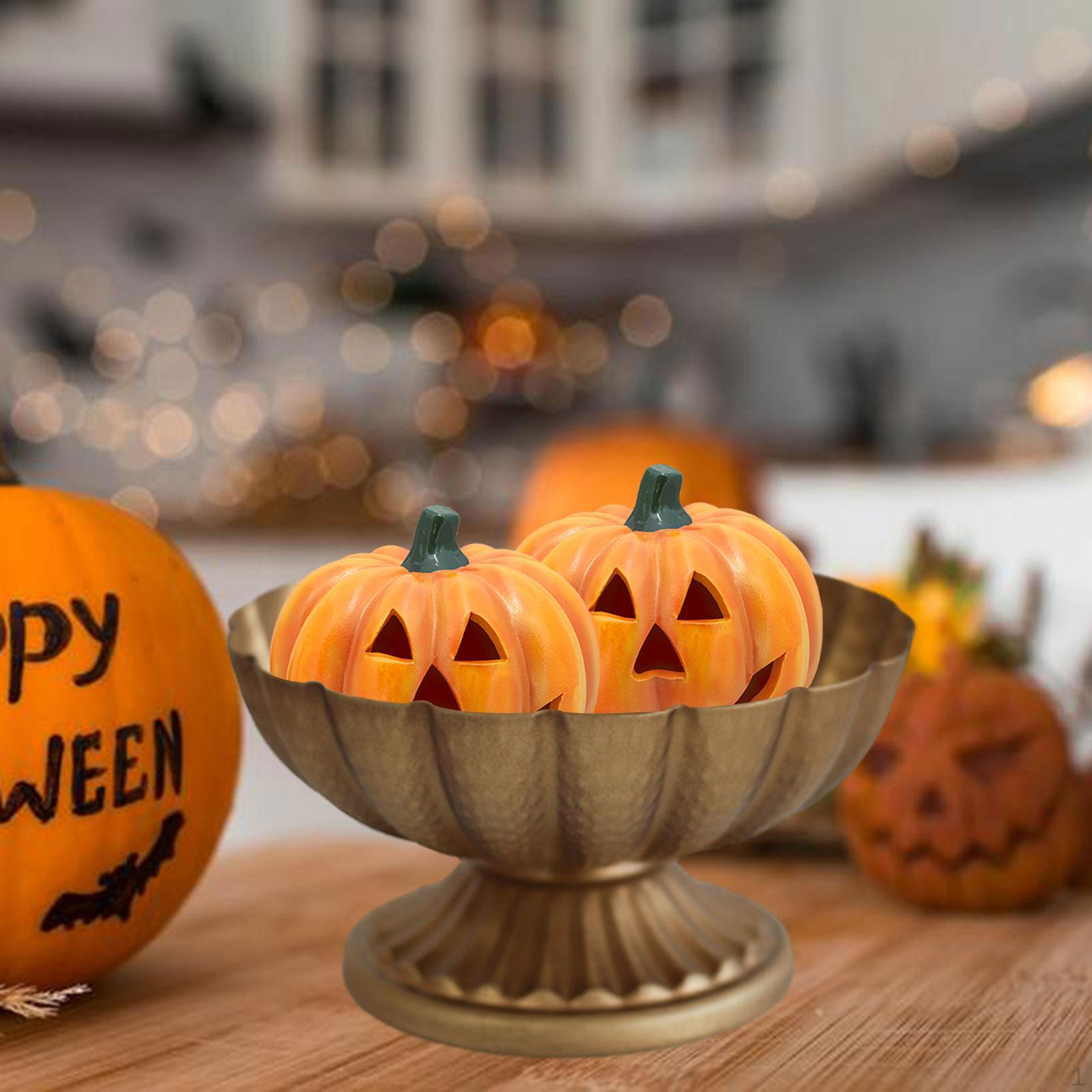 

Classic Urn Planter for Home Arrangement Metal Basin Living Room Decor Height 10 cm_Dark Gold