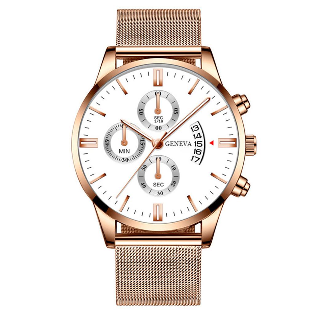 Men's Luminous Running Alarm Clock Watch