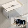 Storage Box Tissue Box Wall Mounted Napkin Holder High-Quality Tissue Dispenser  Hotel