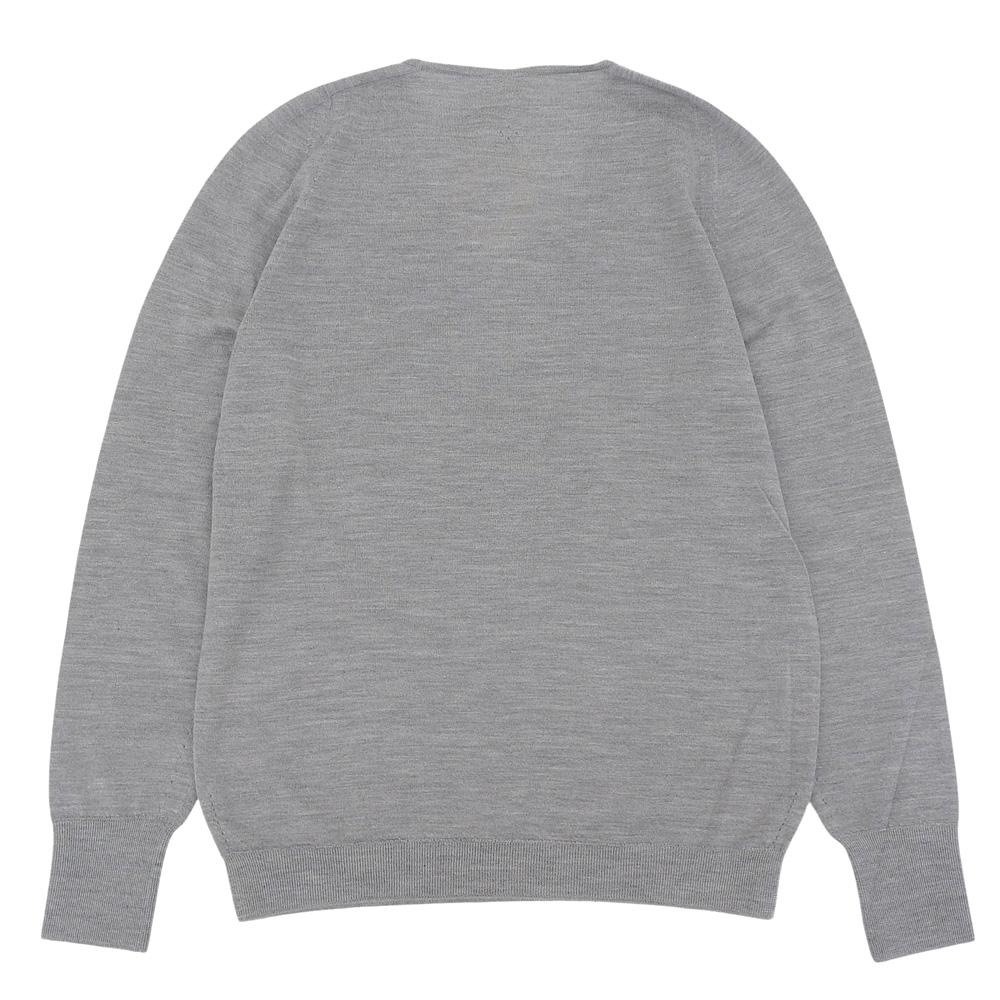 TOYOBOSHI SUKAI-STH Women's Cashmere Silk V-Neck Knit Top, Gray, Size 1, 09IT-CS0001 Tops 1 grayUsed