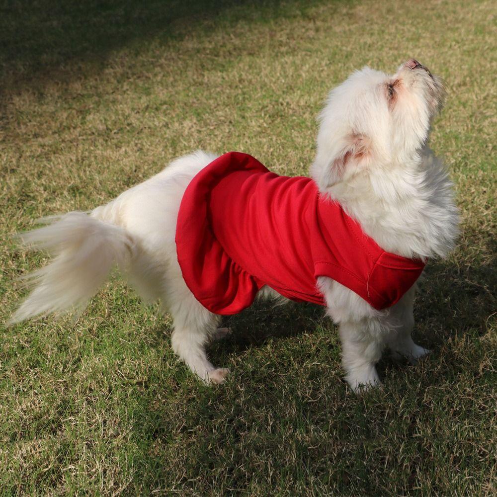 Breathable Pet Princess Dresses Soft Dog Vest Pet Supplies Cat Skirt  For Puppy Small Animal
