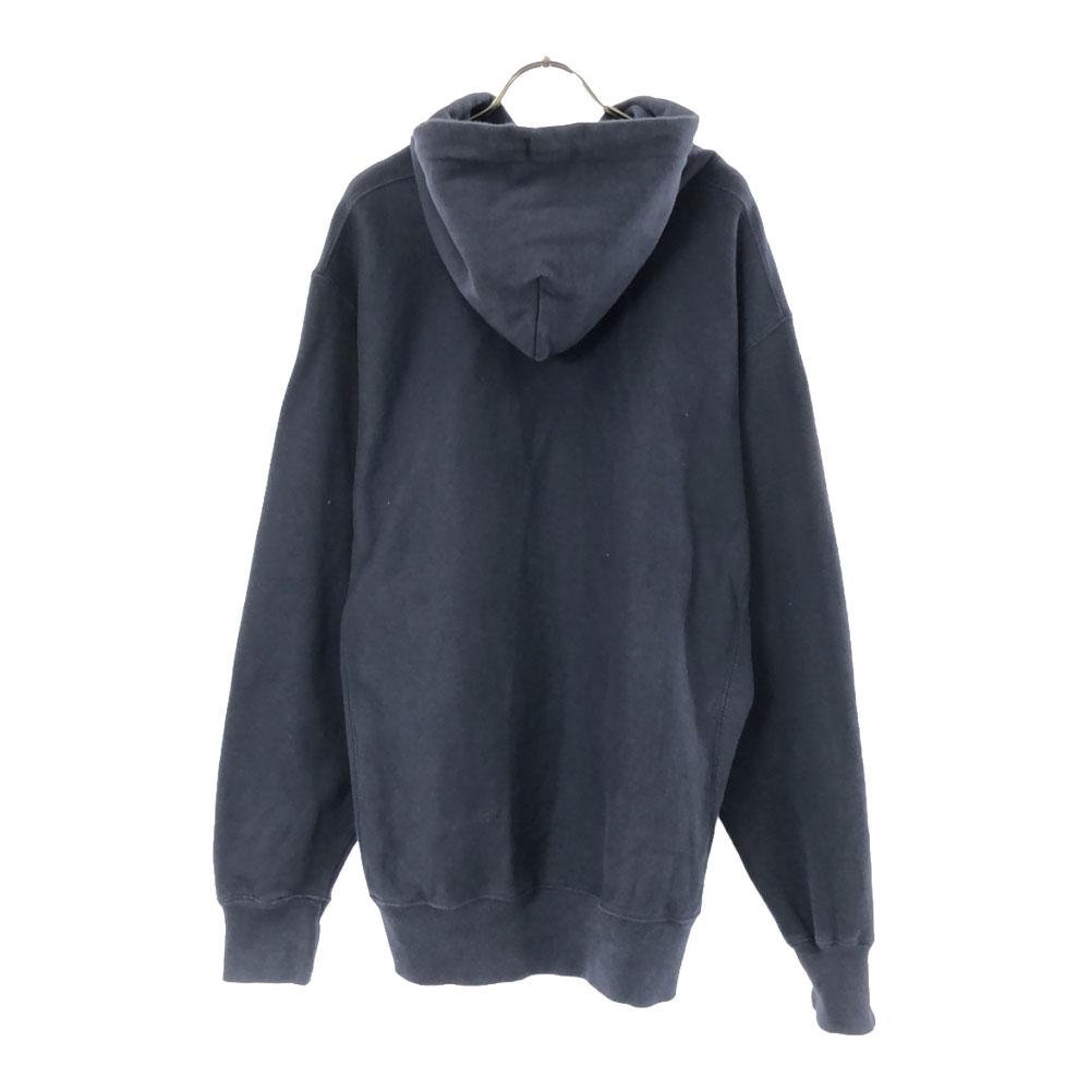 Champion Reverse weave Logo embroidery Long sleeve Sweatshirts 2XL Navy Men's Used