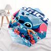 Stitch,Cute Automatic folding umbrella, 8 ribs portable foldable design, best choice for business and going out, birthday, Halloween, Christ