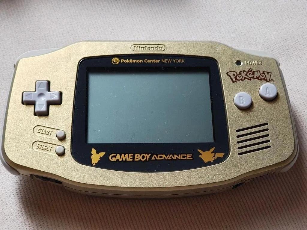 Nintendo GBA Console Pokémon Center New York Exclusive