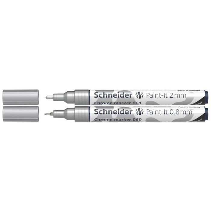 Marqueur - Schneider - Chrommarker - Chrome - Pointe - Opaque
