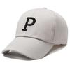 Embroidery P Letters Hat Women Uv Protection Shade Out Sun Breathable Protection