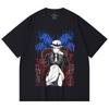 230 Gsm 100% Cotton Demon Slayer V38 Muzan Print Unisex Heavy Cotton T Shirt