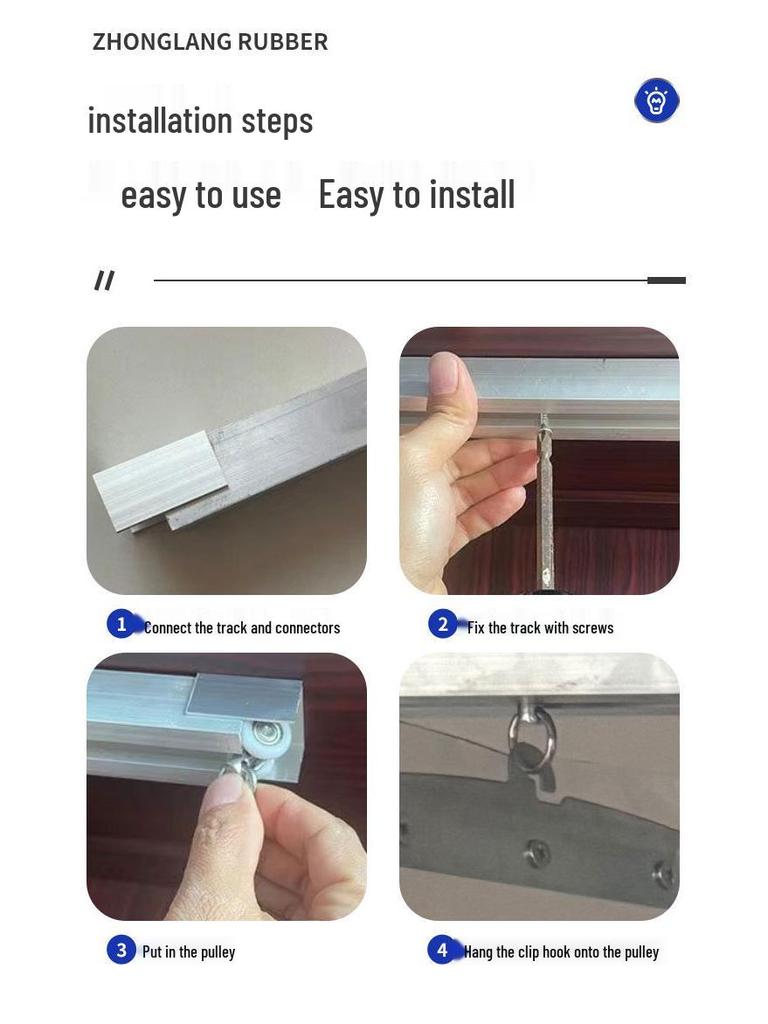 Cold-Proof PVC Door Curtain with Magnetic Closure for Winter
