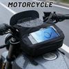 Motorcycle Waterproof Handlebar Bag Front Touch Screen Portable for Vespa Hiking Cycling Travel Satchel Fanny Pack Waist Bag
