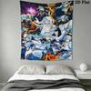 That Time I Got Reincarnated as a Slime Wall Tapestry Aesthetic Wall Hanging Printed Fabric Blanket Decorative Tapestries for Bedroom Living Room Home