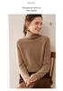 Women's Thick Cashmere High-Neck Sweater for Autumn and Winter