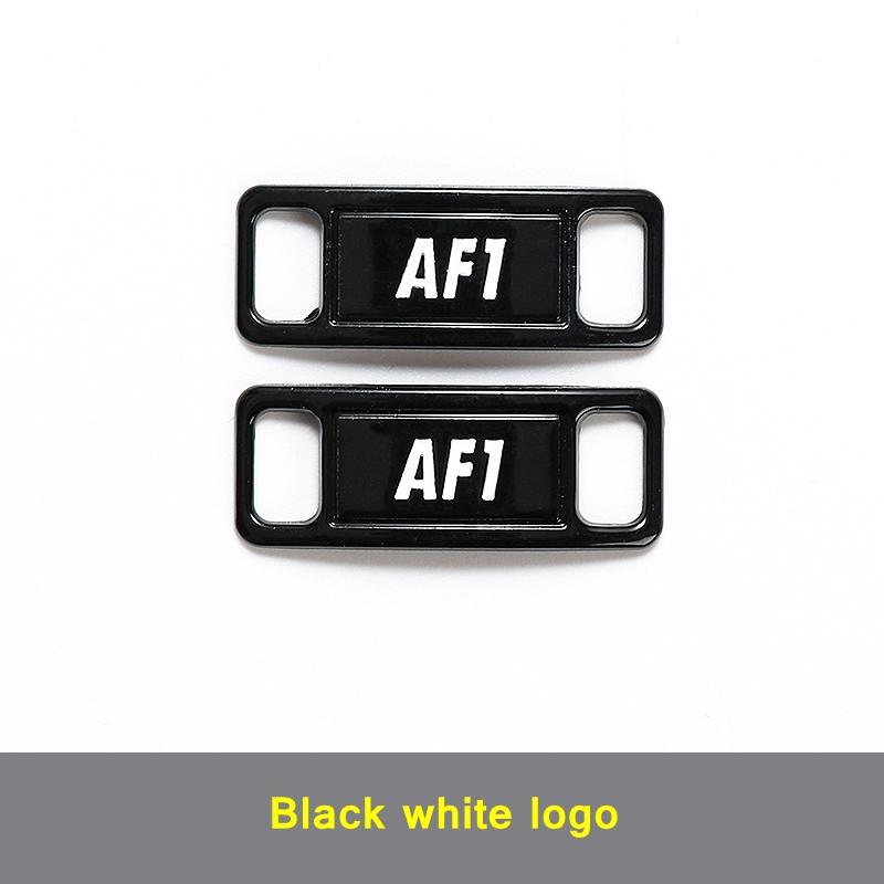 NEW 1 Pair Metal Shoelaces Buckle AF1 Shoe Decoration Suitable for All Shoes Sneakers Shoes Accessories Flat Shoelace Buckle