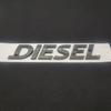 1 Stück 3D ABS DIESEL Buchstaben Logo Auto Heckklappe Seitenkotflügel Emblem Abzeichen Aufkleber für Dieselfahrzeug