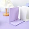 Durable Three-Compartment Transparent Bookends Reusable Non-Slip Documents Stand Stackable Thicken Desktop Bookshelf Table