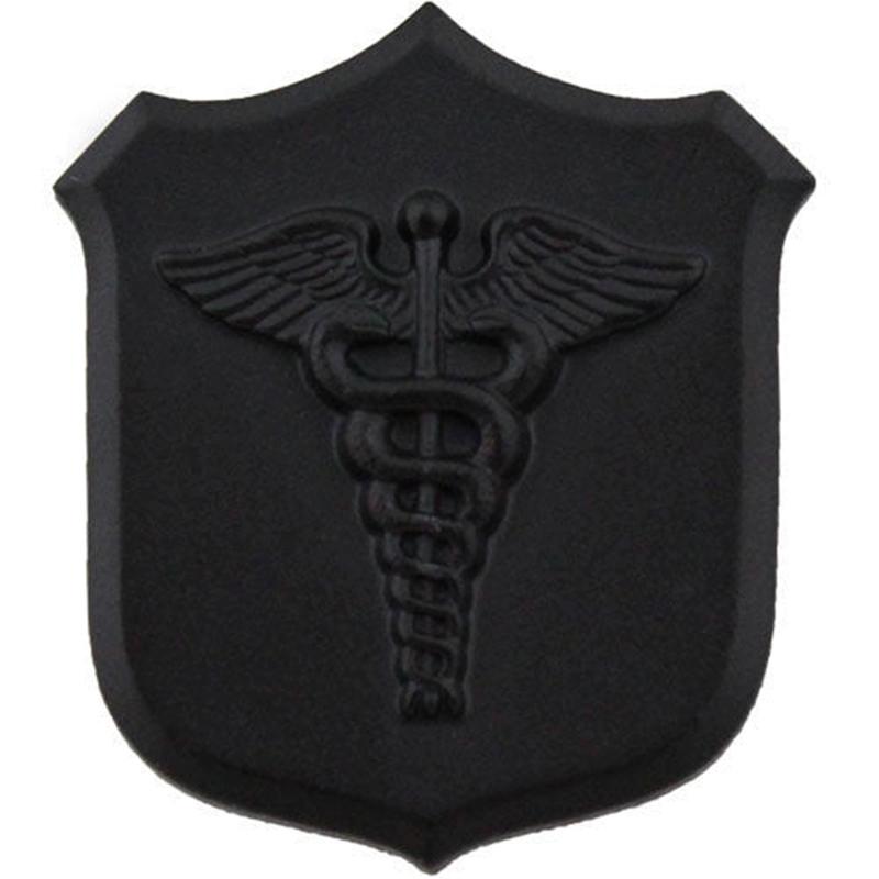 Marine Corps/Navy Combat Medical Badge Skill Badge Low Visibility Badge Military Fan Metal Hat Badge Shoulder Badge Collar