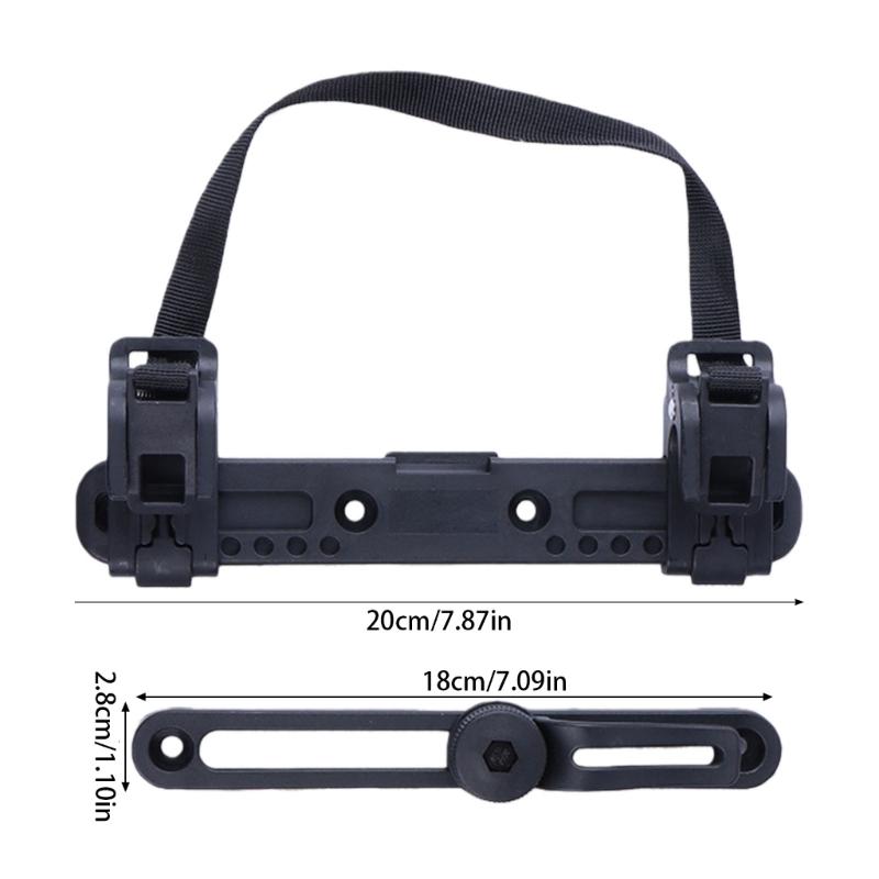 High Strength Waterproof Bikes Bag Mounting Clip with High Load Capacity for Safe Equipment Attachments On Long Ride