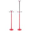 Underhoist Support Stand, 1/2 Ton Capacity Under Hoist Jack Stand, Lifting from 1372 To 2130 Mm, Bearing Mounted Spin Handle, Self-Locking Threaded
