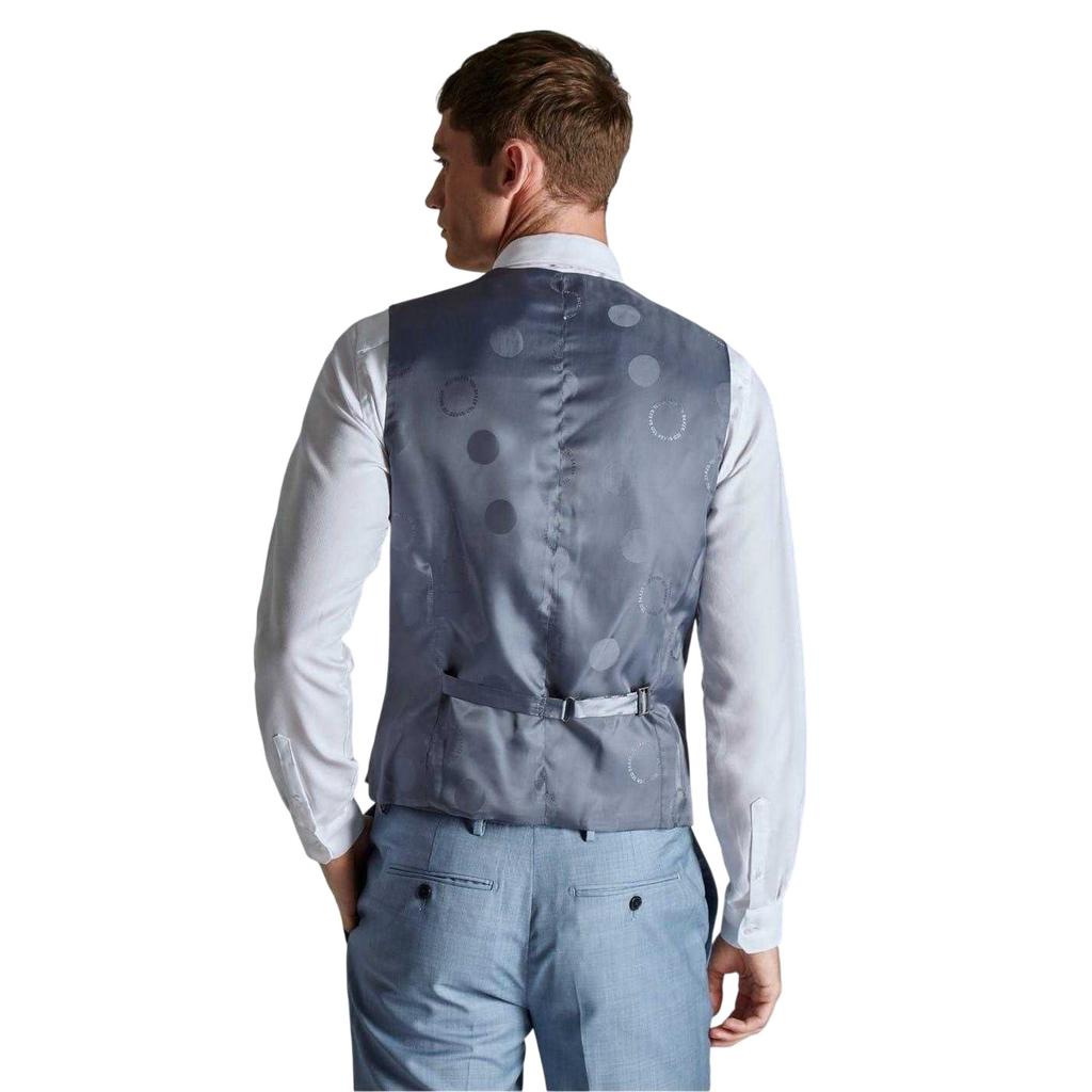 Ted Baker Mens V Neck Slim Wedding Waistcoat