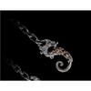 Manufacturer Silver Men's Necklace Men's Retro Pendant Accessories Clavicle Chain Chinese Style Beast Pattern Taijiao Chain