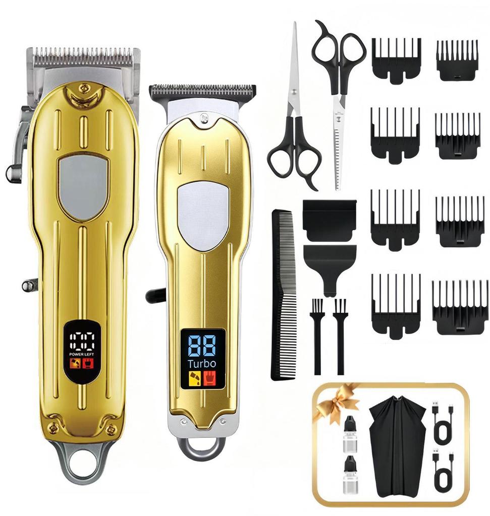 Rechargeable Electric Hair Clipper: Universal Trimmer for Family & Bald Heads