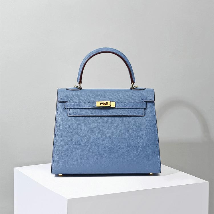 Euli Handheld Seilkette der zweiten Generation Fünf-Gold Einblatt-Schnalle im Mini-Stil zum Überkreuztragen Damen-Taschenverschluss-Schnallendesign