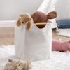 Waterproof Laundry Basket Cotton Linen Dirty Clothes Baskets Organizer Foldable Sundries Storage Bag Toy Organizer