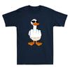 Non Me Ne Frega Niente Anatra Dito Medio Divertente Volgare Anatra Con Occhiali Meme T-shirt Unisex