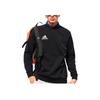 Adidas Sports Casual Pullover Sweatshirt Black White Logo Unisex Sweatshirt ADICSTL06-BW