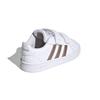 adidas Neo GRAND COURT Polstrování Nízké Skateboardové boty Bílé Kojenci a Batolata EF0116