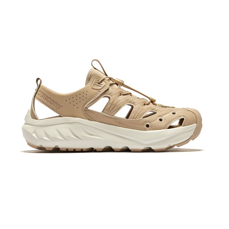 SAUCONY Cradle MT Comfortable Versatile Non-Slip Wear-Resistant Low-Top Running Shoes Unisex Running Shoes Light-Khaki S28904-3