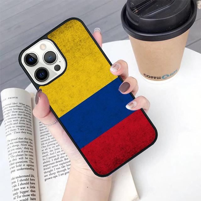 Colombia Flag phone Case Cover For iPhone 17 Air 16 15 14 Plus For apple 16 11 12 13 Pro Max coque