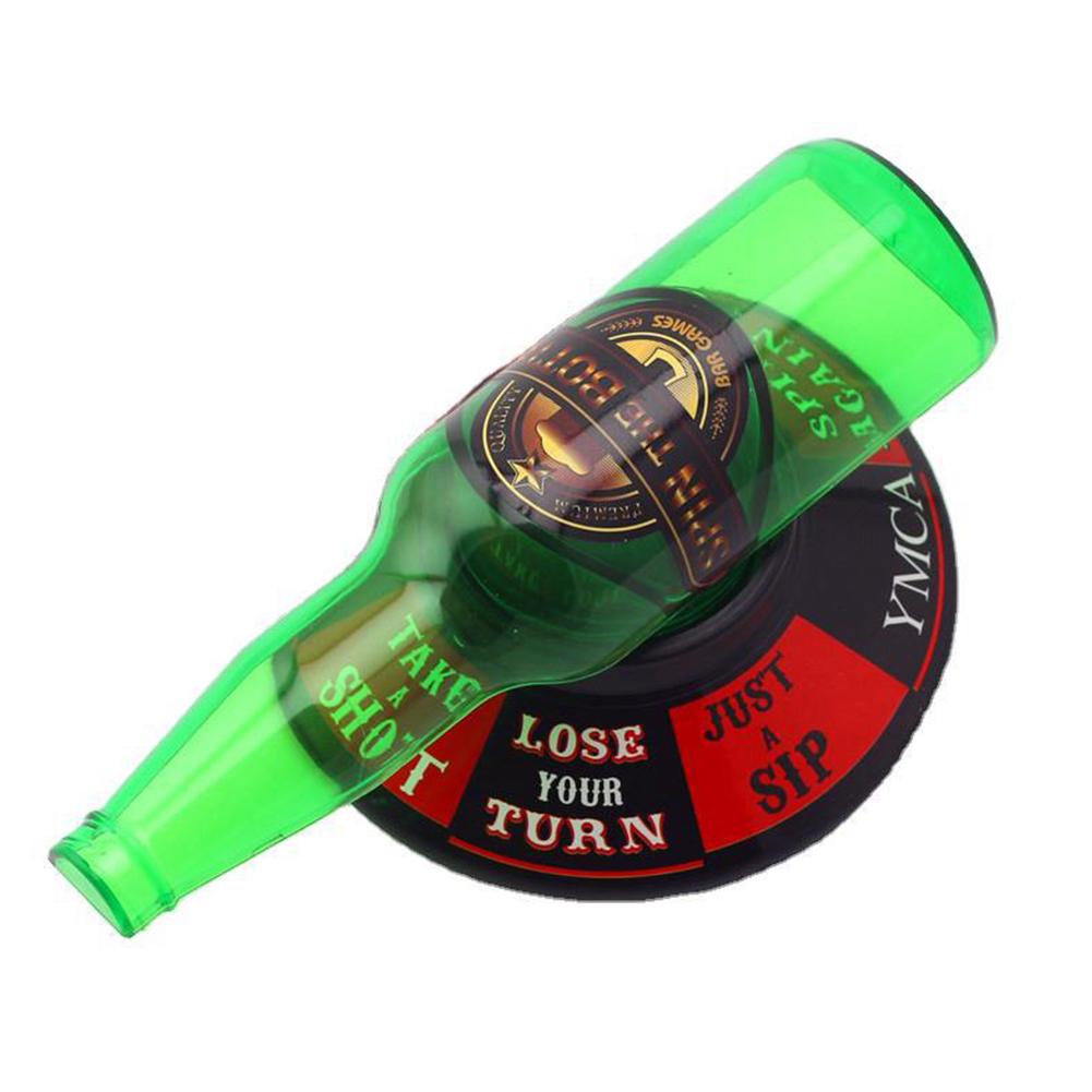 Spin Bottle Drinking Game Novelty Spin Wine Bottle Drink  Drinking Funny Board Game for Adult Party Games