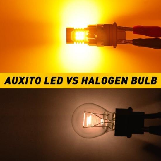 AUXITO 3156 3157 LED Turn Signal Light Bulbs CANBUS Anti Hyper Flash Amber EOA