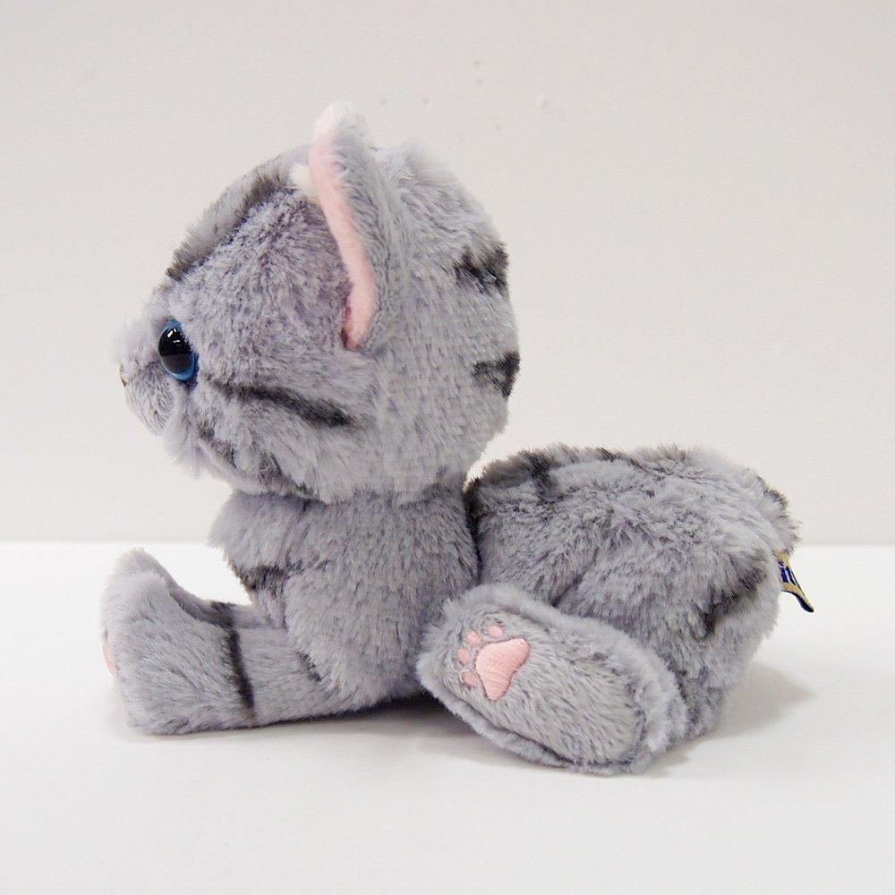 SunLemon Kitten American Shorthair Gray Stuffed Animal Cat 15 x 17.5 x 6.8 cm