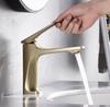 Brass Core Modern Bathroom Sink Faucet Single Handle Deck Mounted Wash Basin Water Tap Hot And Cold Mixer