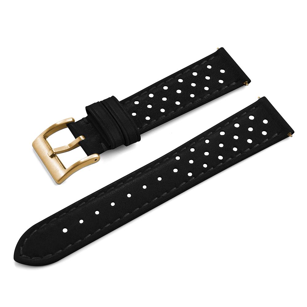 Vintage Genuine Leather Strap for Omega For Samsung Galaxy Watch 6 5 4 Soft Cowhide Breathable Wristband 18mm 20mm 22mm Bracelet