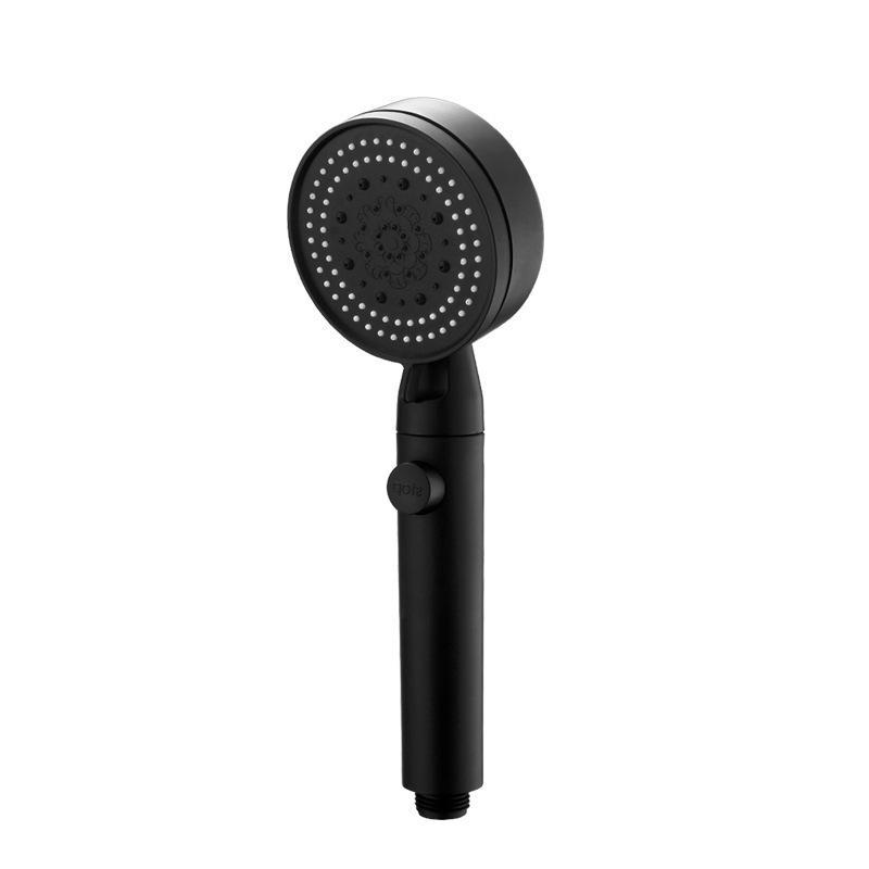 Black Warrior Multi-Function Adjustable Shower Set with Booster and Water-Stop Feature