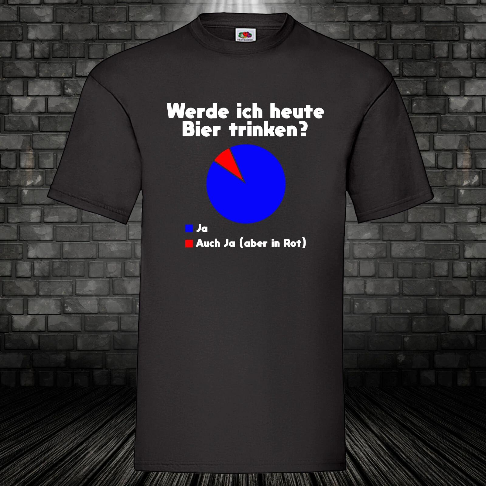 Will I Drink Beer Today Shirt T-Shirt Party Mallorca Fun Fun Celebration S-5XL M