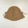 Basin Hat Bowknot Knitted Hat Warm Cap Winter Cap Casual Bucket Hat  Apparel Accessories