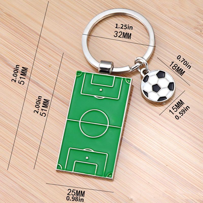 Golden Globe Award Keychain Souvenirs Around The 2025 Football Match Keychain Football Keychain Football Field