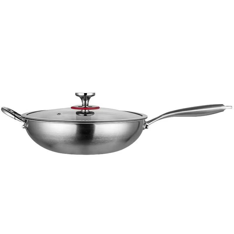 Zhi Shi Titan Antihaft-Wok mit gehämmertem Muster