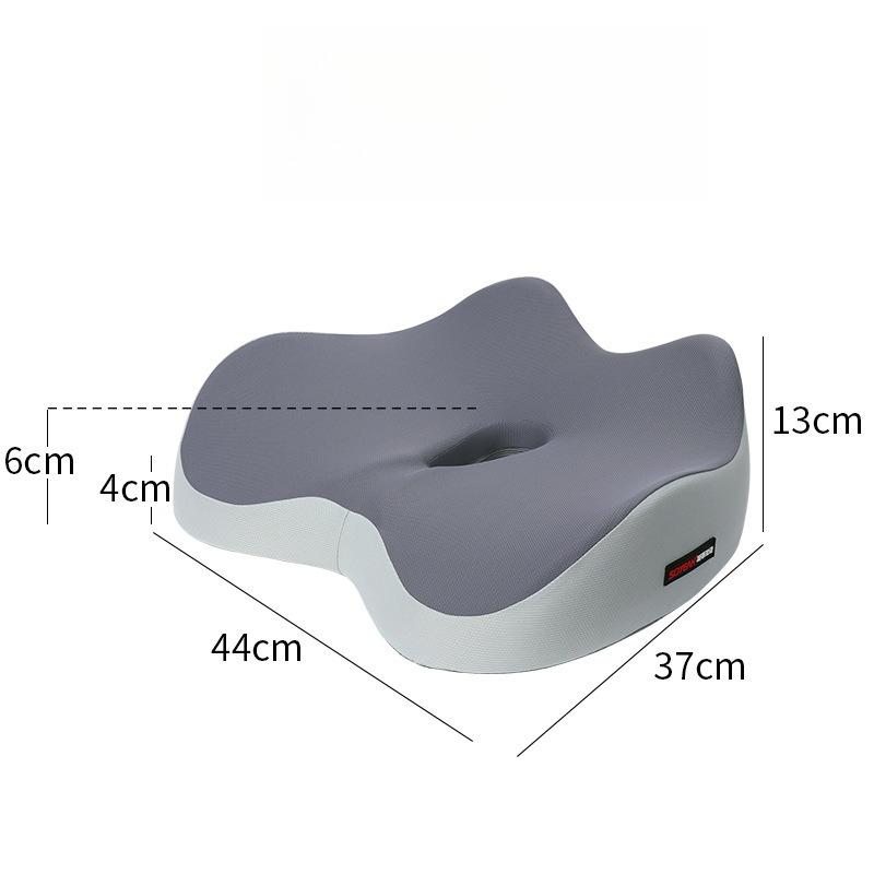 

Office Seat Cushion Summer Chair Pad Memory Foam Butt Cushion Long Sitting Comfort Hip Lift Protection Cushion серый