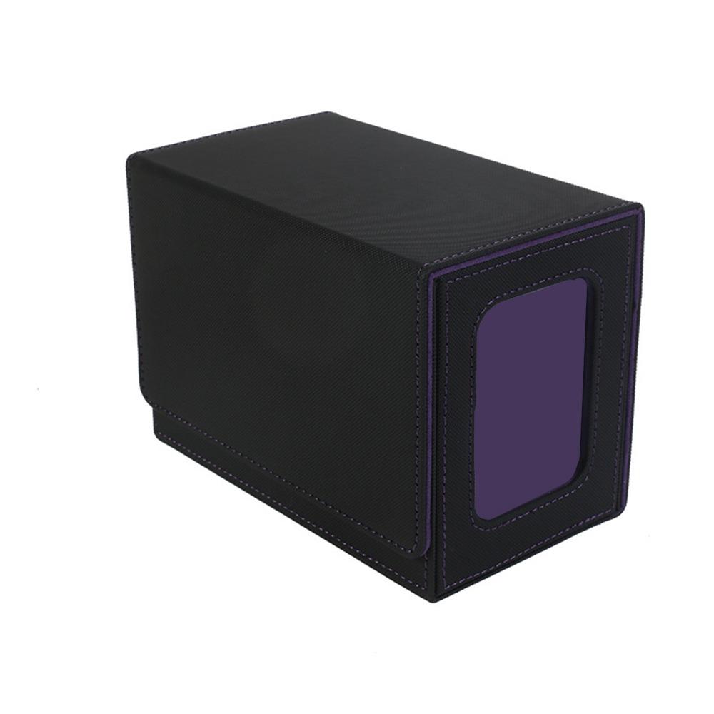 Sammelkarten Deckbox Flanell Spielkarten Organizer Mode Fenster Sammelbox Kinder